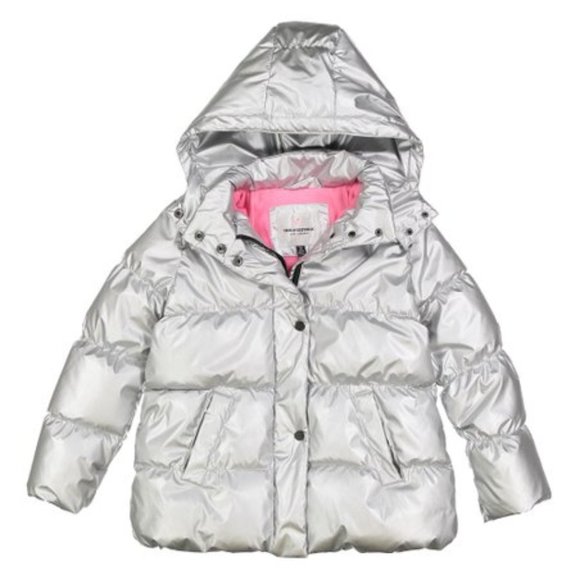 Urban Republic Girls 7-16 Metallic Puffer Jacket main image 1